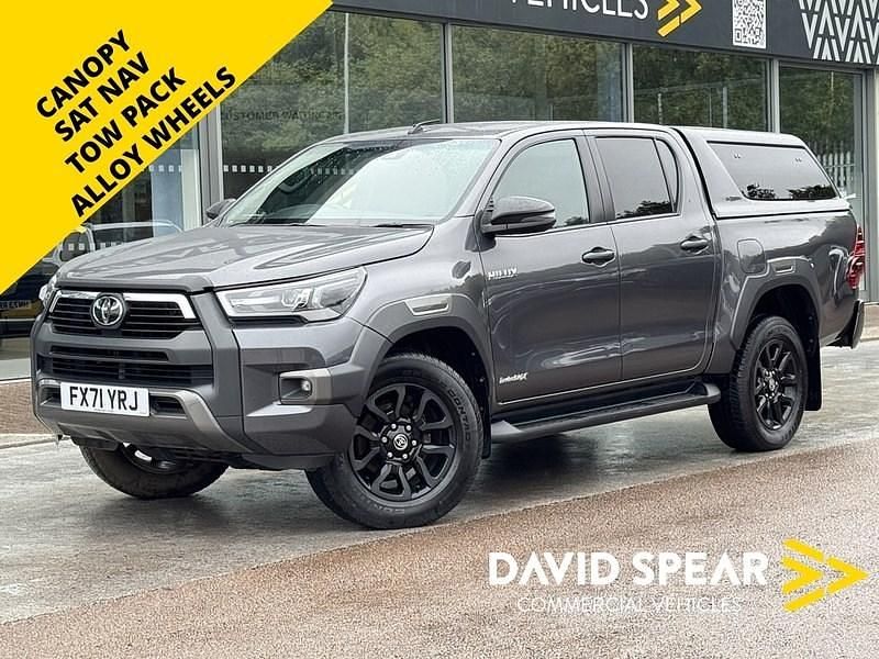 Grey Used 2021 Toyota HiLux Pickup | £22,990 (Super price) - Image 1/3