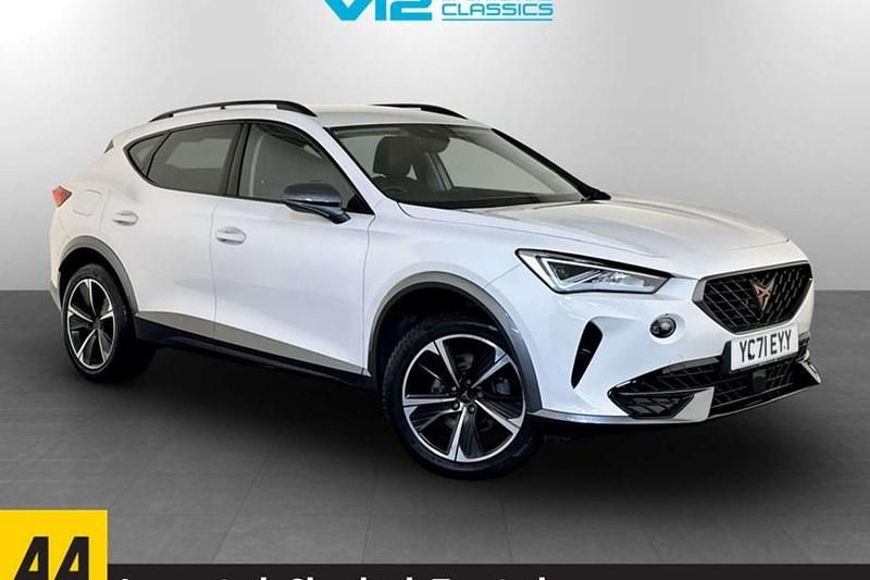 Used Cupra Formentor 150 HP (110 kW) 2021 White SUV