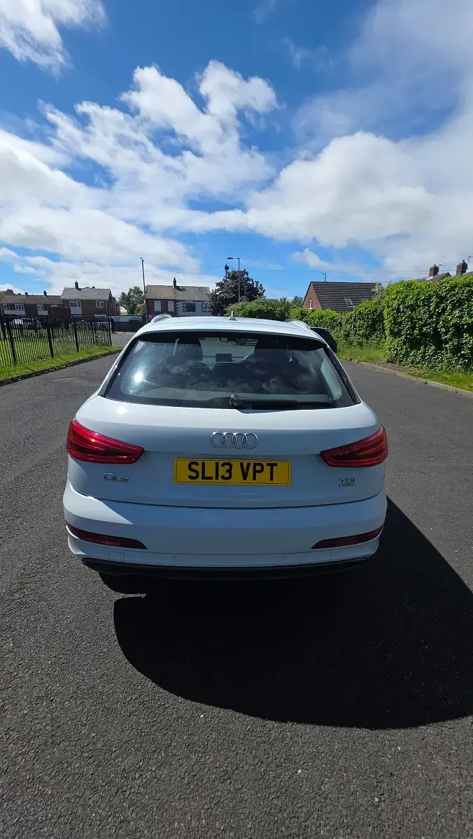 Used Audi Q3 S-Line 177 HP (130 kW) 2013 White SUV