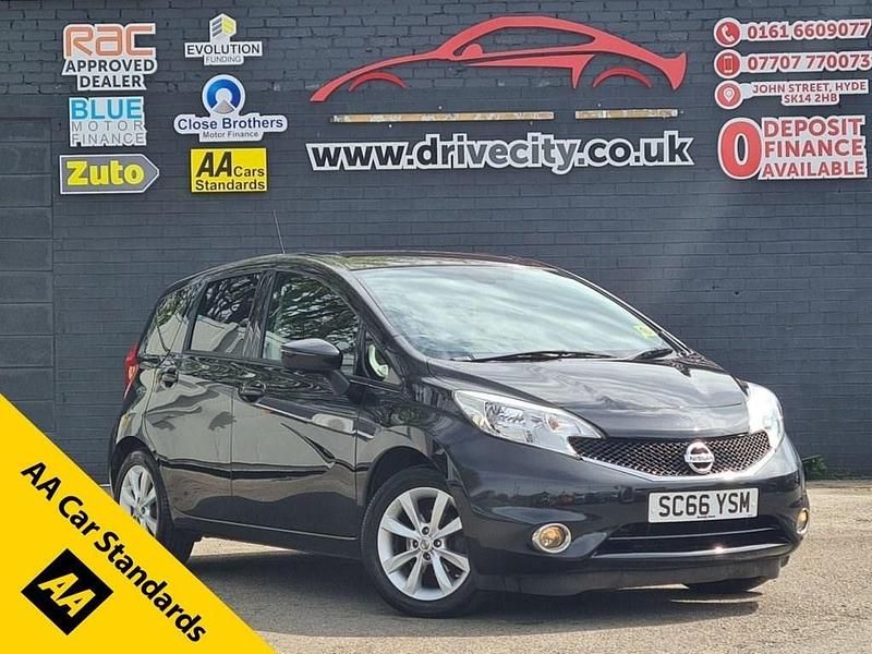 Black Used 2016 Nissan Note S MPV | £4,795 (Super price) - Image 1/4