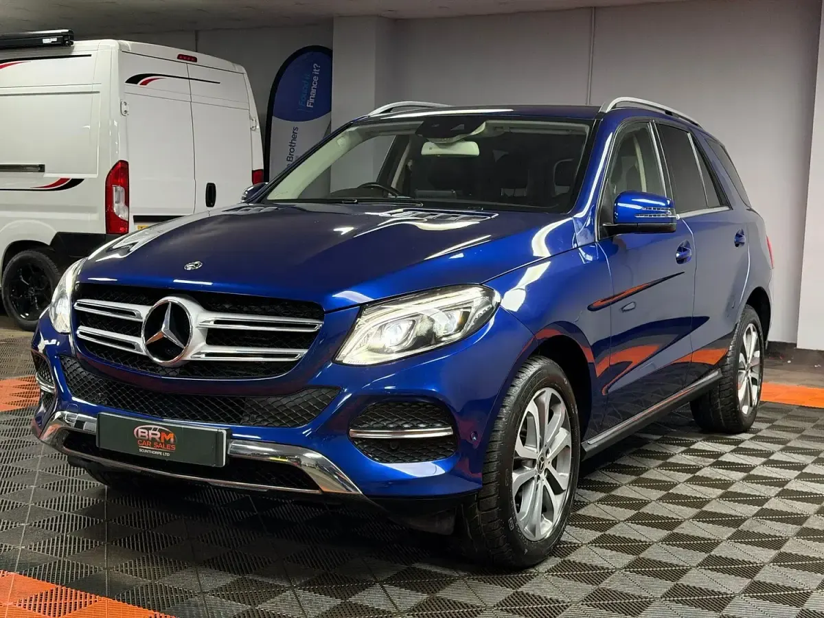 Used Mercedes GLE250 204 HP (150 kW) 2018 Blue SUV