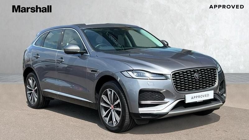 Metallic eiger grey Used 2021 Jaguar F-Pace SE SUV | £27,498 (Fair price) - Image 1/4
