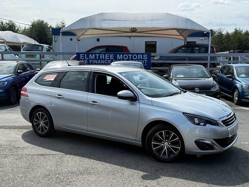 Silver Used 2016 Peugeot 308 SW Allure Estate | £6,599 (Good price) - Image 1/4