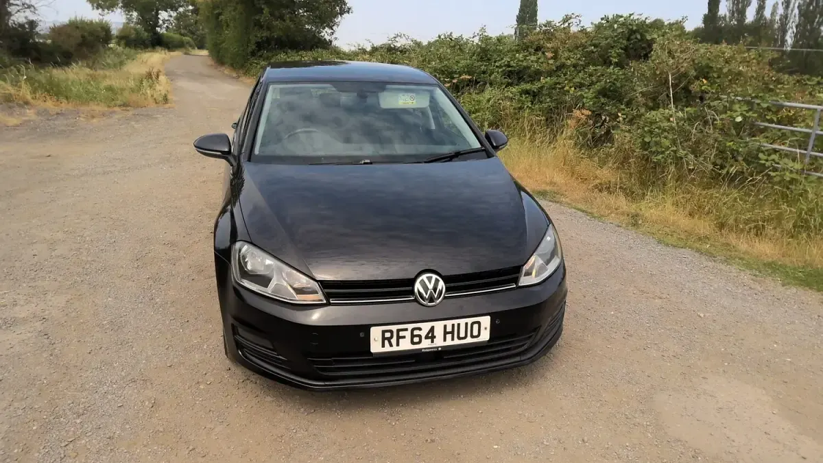 Used VW Golf VII Match 105 HP (77 kW) 2015 Black Hatchback