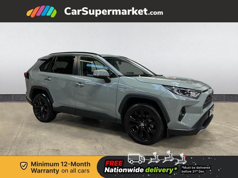 Green Used 2021 Toyota RAV4 SUV | £22,876 (Fair price) - Image 1/3