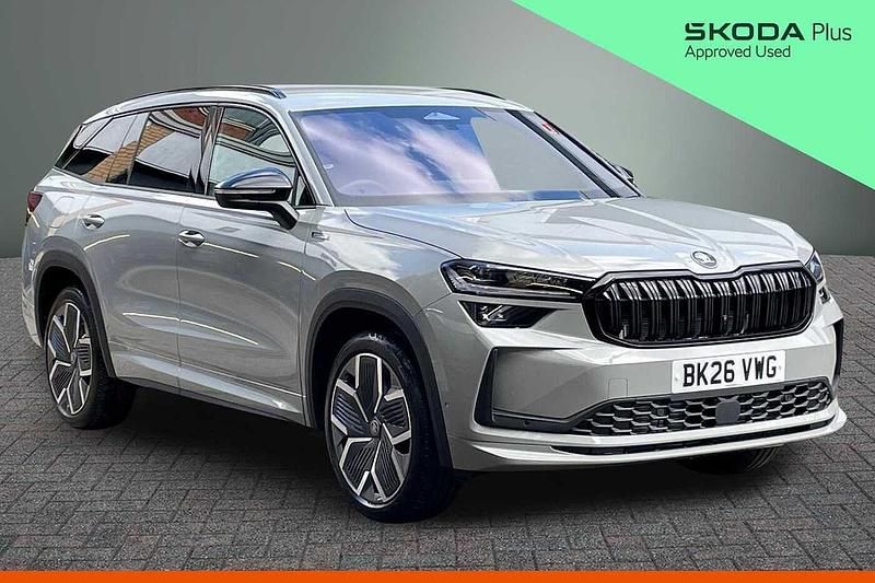 New Skoda Kodiaq SportLine 150 HP (110 kW) 2026 Meteor grey SUV