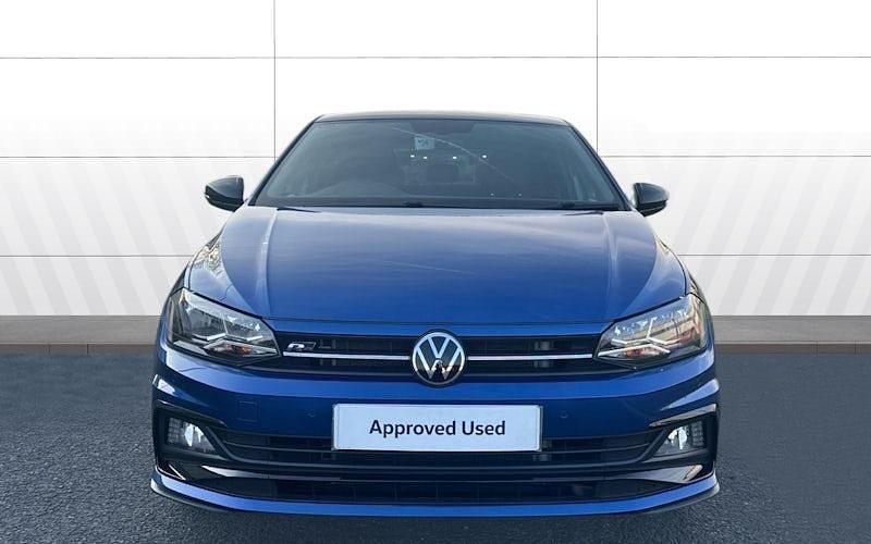 Used VW Polo R-line 110 HP (80 kW) 2021 Blue Hatchback