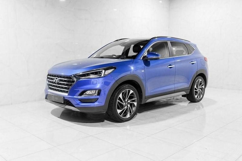 Used Hyundai Tucson Premium SE 136 HP (100 kW) 2019 Blue SUV