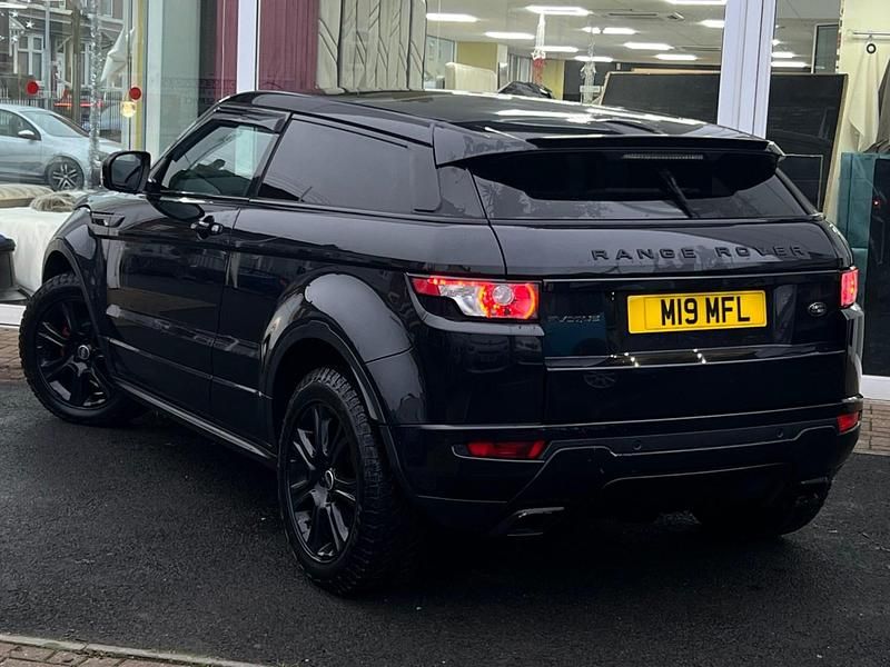 Used Land Rover Range Rover evoque Dynamic 190 HP (139 kW) 2011 Black Coupe