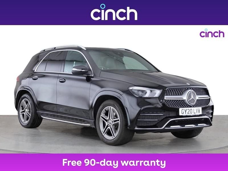 Black Used 2020 Mercedes GLE300 AMG line SUV | £34,779 (Fair price) - Image 1/3
