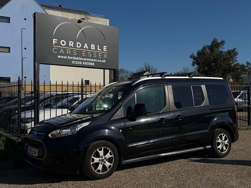 Used Ford Grand Tourneo Connect Titanium 115 HP (84 kW) 2015 Black MPV