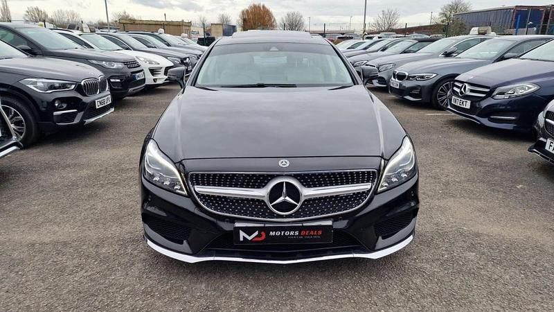 Used Mercedes CLS350 AMG Line Premium 2017 Black Coupe