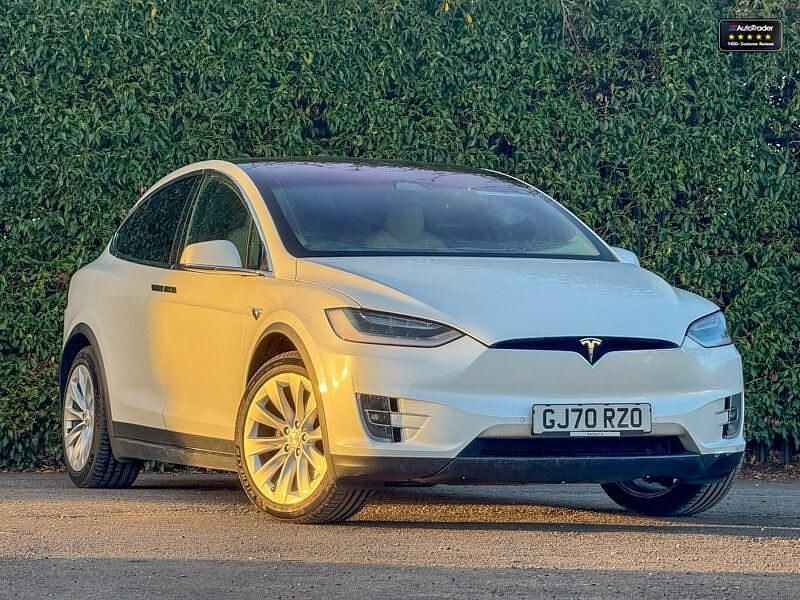 Used Tesla Model X Long Range AWD 306 kW (417 HP) 2020 White SUV