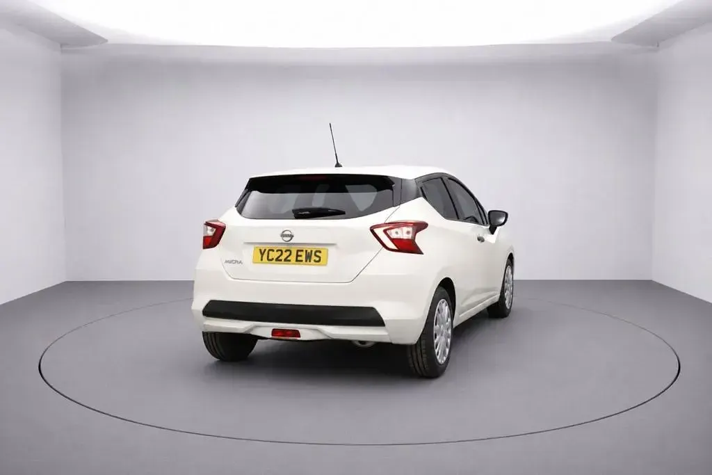 Used Nissan Micra S 92 HP (67 kW) 2022 White Hatchback