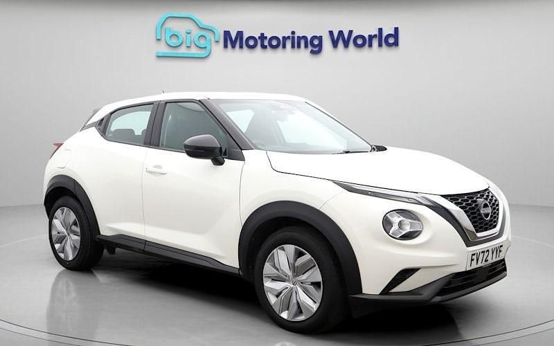 Used Nissan Juke Acenta 114 HP (83 kW) 2023 White SUV