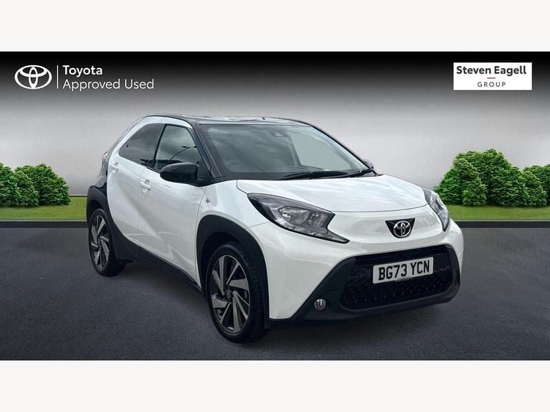 White Used 2023 Toyota Aygo Hatchback | £13,027 (Fair price) - Image 1/3