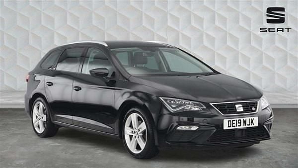 Black Used 2019 Seat Leon FR Estate | £10,250 (Fair price) - Image 1/4