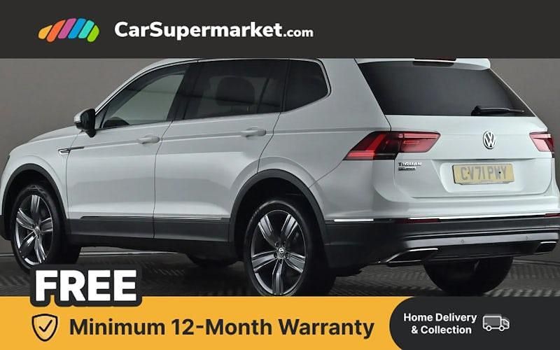 Used VW Tiguan Allspace SEL 150 HP (110 kW) 2021 White SUV