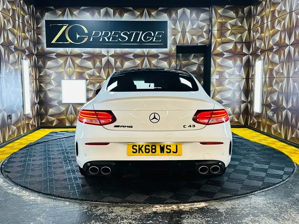 Used Mercedes C43 AMG Premium 2018 White Coupe