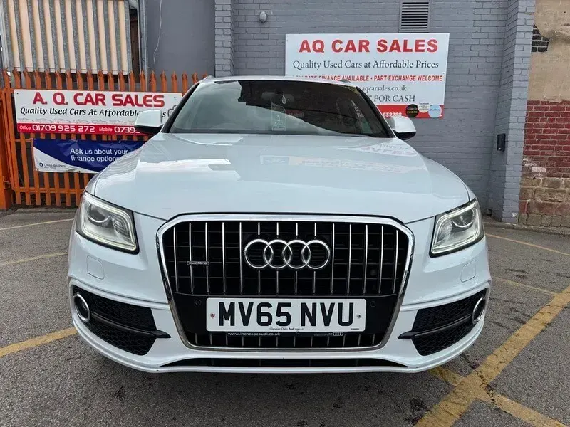 Used Audi Q5 S-line plus 190 HP (139 kW) 2015 White SUV