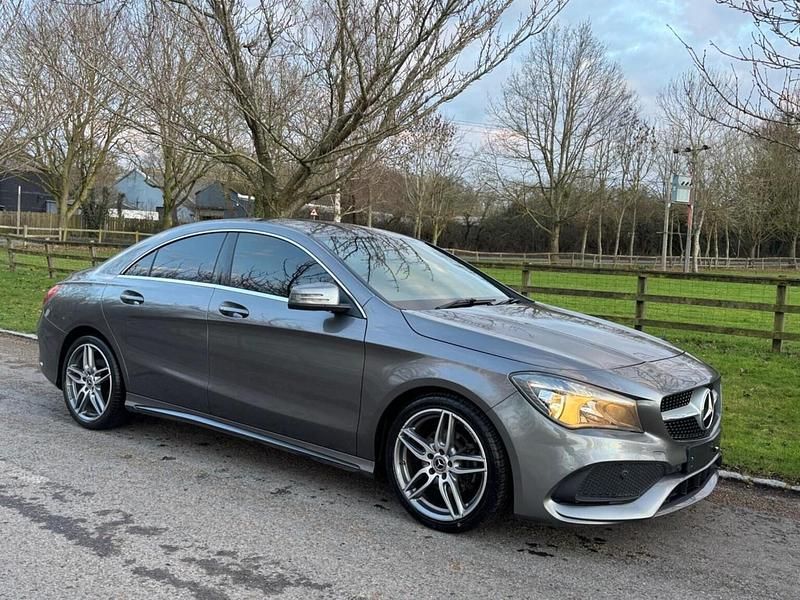 Used Mercedes CLA180 AMG line 122 HP (89 kW) 2018 Grey Sedan