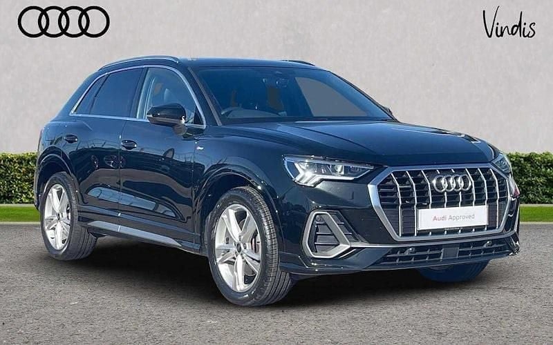 Black Used 2023 Audi Q3 S-Line SUV | £27,886 (Good price) - Image 1/4