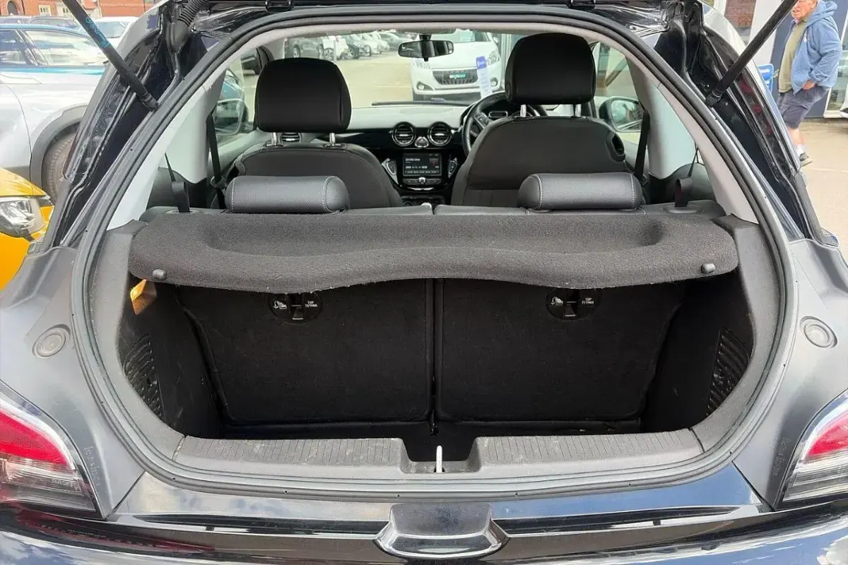 Used Vauxhall Adam 69 HP (50 kW) 2019 Black Hatchback