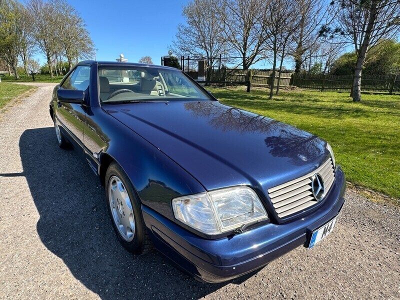 Blue Used 1997 Mercedes SL320 Cabriolet | £6,850 - Image 1/4