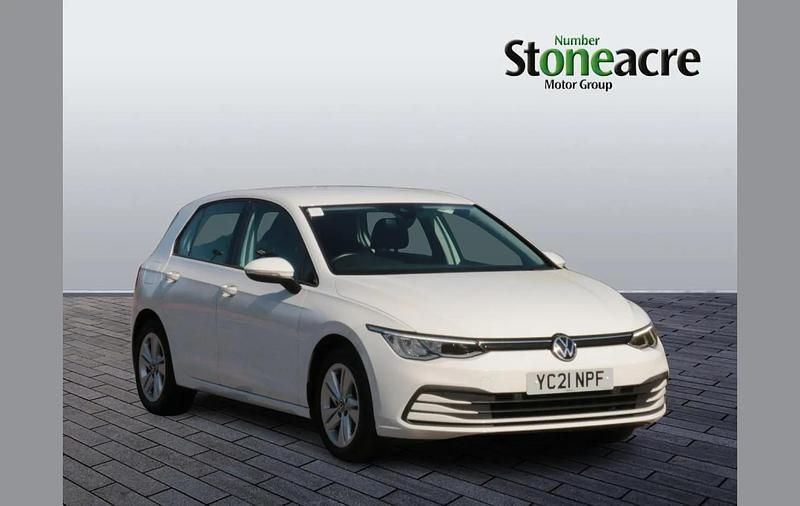 Used VW Golf VIII Life 128 HP (94 kW) 2021 White Hatchback