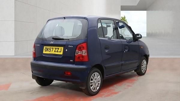 Used Hyundai Atos 62 HP (45 kW) 2007 Blue Hatchback