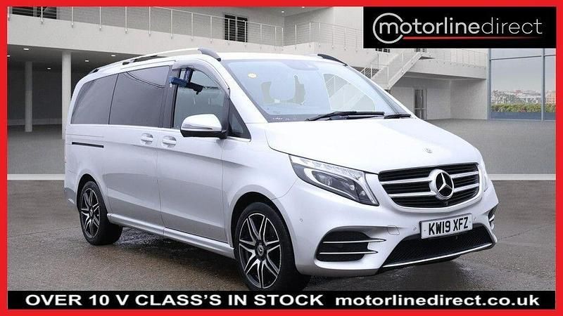Silver Used 2019 Mercedes V220 AMG line MPV | £35,449 (Super price) - Image 1/4