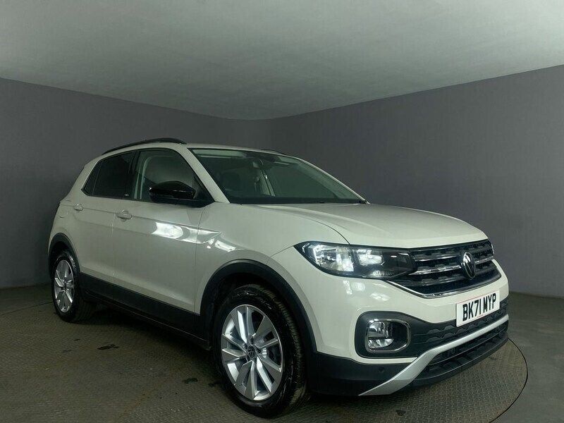 Grey Used 2021 VW T-Cross Active SUV | £18,299 (Fair price) - Image 1/4