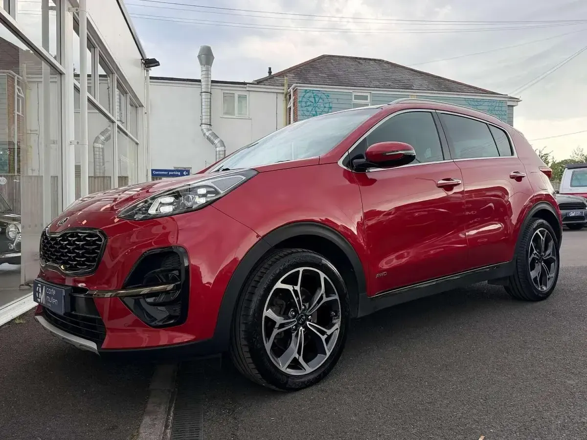 Used Kia Sportage GT-Line 177 HP (130 kW) 2020 Red SUV