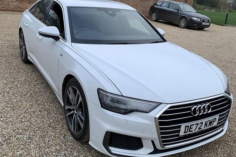 Used Audi A6 S-Line 204 HP (150 kW) 2022 White Sedan