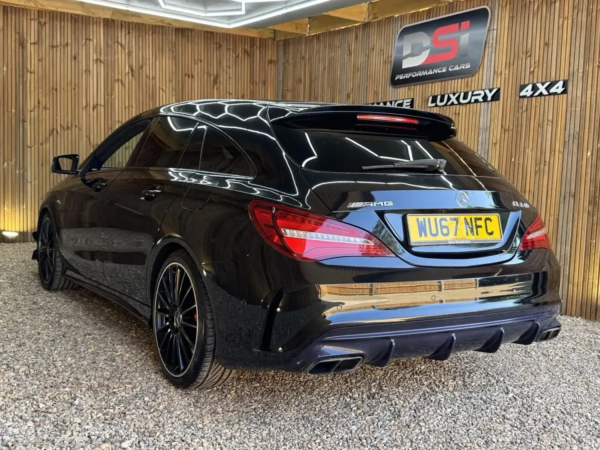 Used Mercedes CLA45 AMG AMG 381 HP (280 kW) 2018 Black Coupe