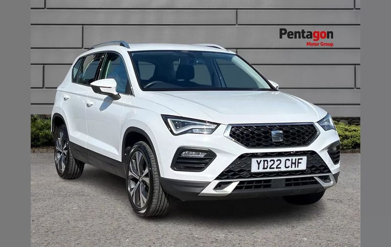 White Used 2022 Seat Ateca SE Technology SUV | £15,495 (Good price) - Image 1/4
