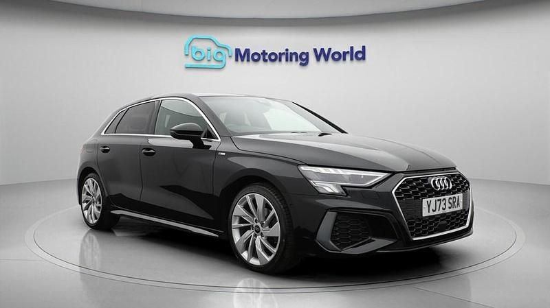 Used Audi A3 Sportback S-Line 150 HP (110 kW) 2024 Black Hatchback