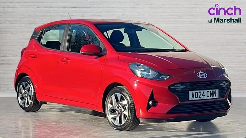 Usado Hyundai i10 Advanced 84 HP (61 kW) 2024 Vermelho Citadino