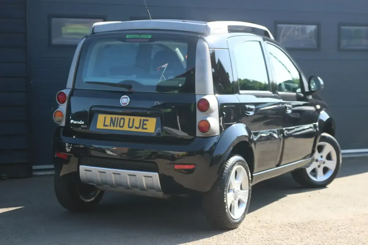 Used Fiat Panda 4x4 Cross 2010 Black Hatchback