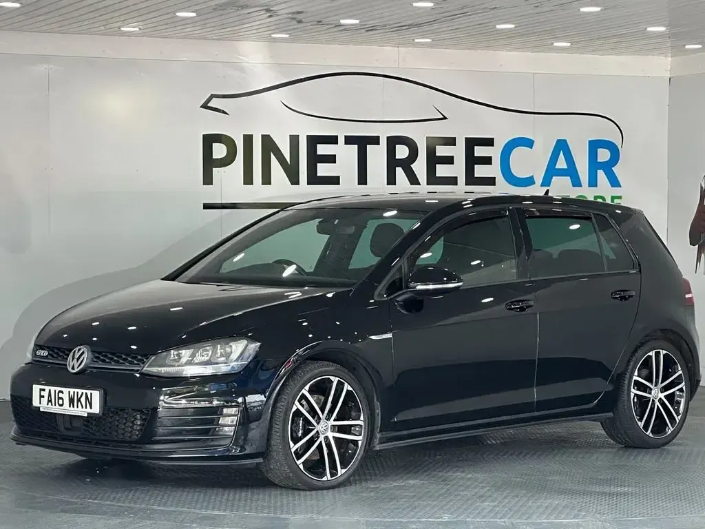 Used VW Golf VII GTD 2016 Black Hatchback