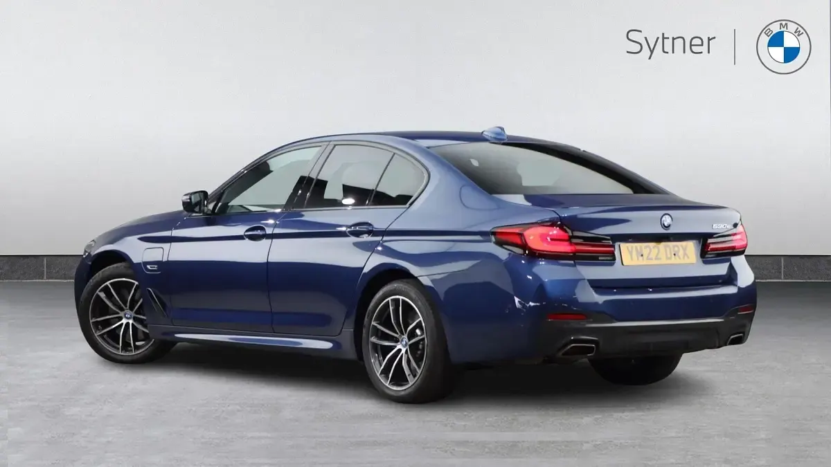 Used BMW 530e M Sport 288 HP (211 kW) 2022 Blue