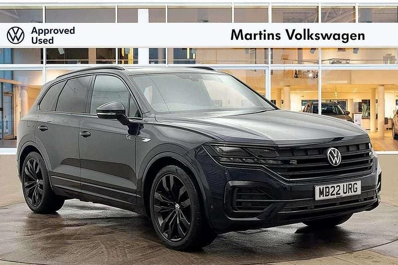 Blue Used 2022 VW Touareg Black Edition SUV | £40,995 (Fair price) - Image 1/4