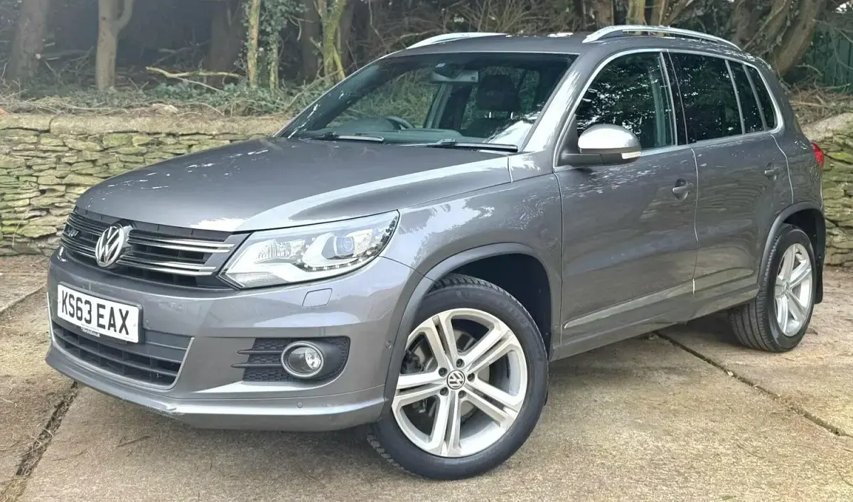 Used VW Tiguan R-line 177 HP (130 kW) 2014 Grey SUV