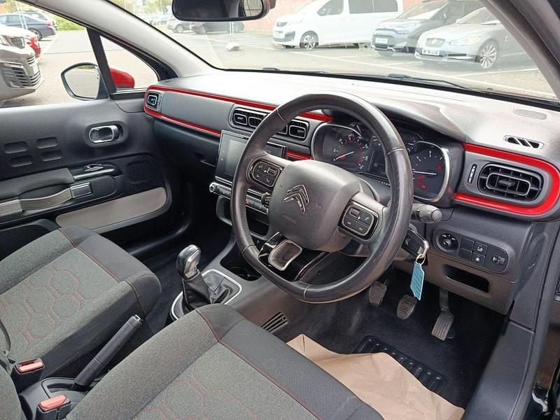 Used Citroën C3 Flair 81 HP (59 kW) 2018 Black Hatchback