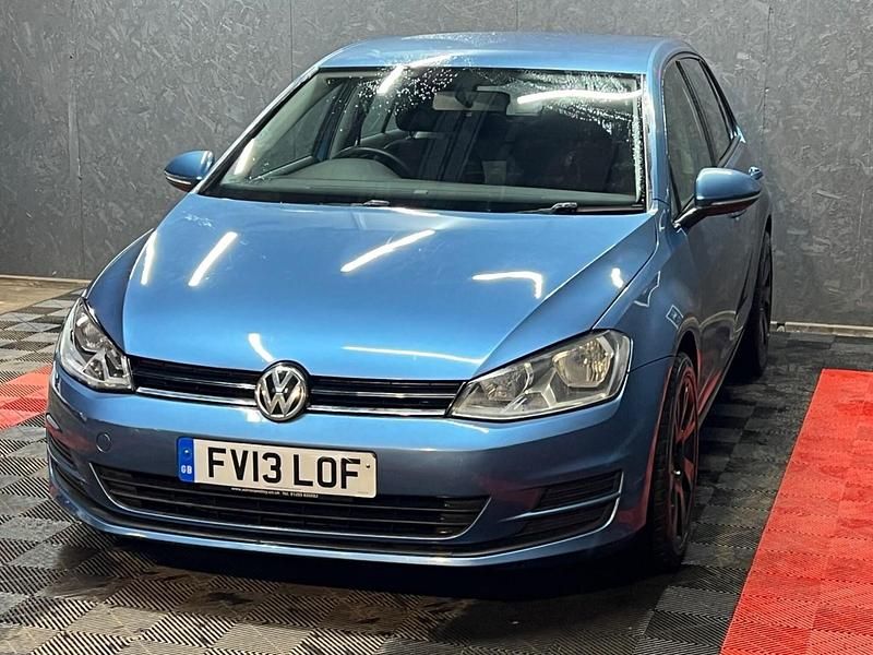 Used VW Golf VII S 2013 Blue Hatchback