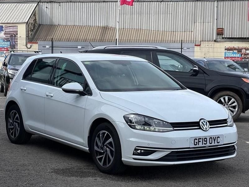 Used VW Golf VII Match 2019 White Hatchback