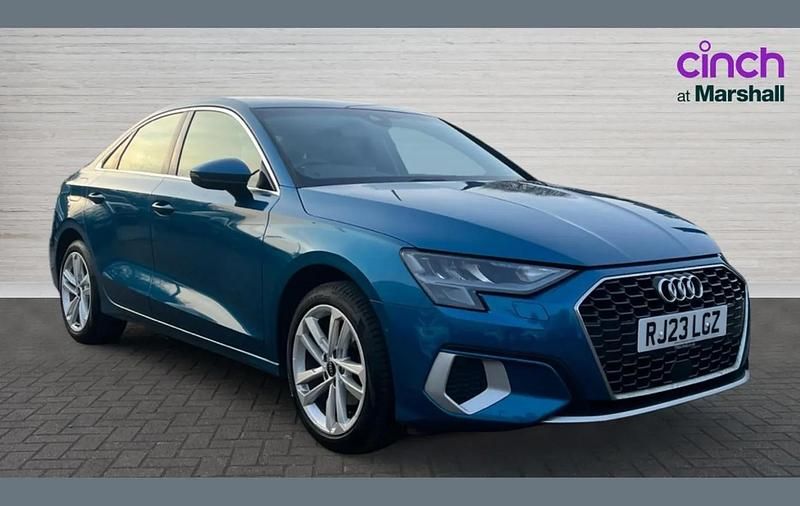 Used Audi A3 Sport 147 HP (108 kW) 2023 Blue Sedan