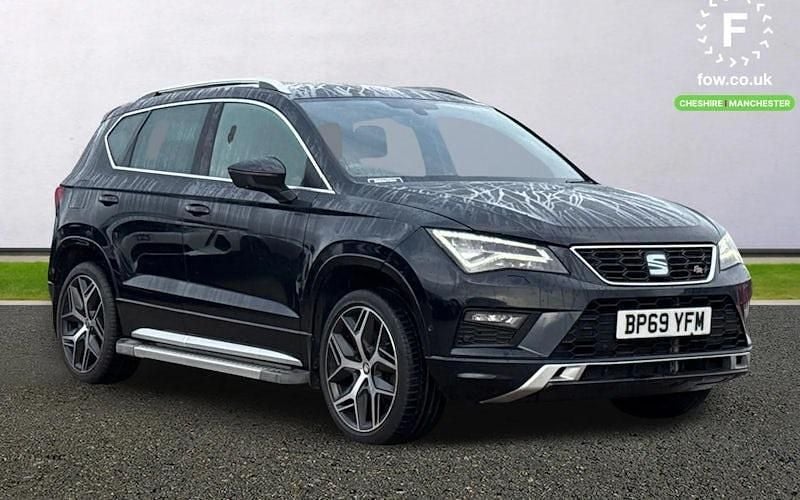 Black Used 2020 Seat Ateca FR Sport SUV | £18,899 (Fair price) - Image 1/4