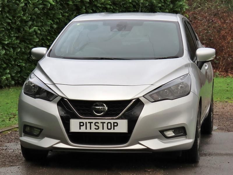 Used Nissan Micra Acenta 92 HP (67 kW) 2022 Silver Hatchback