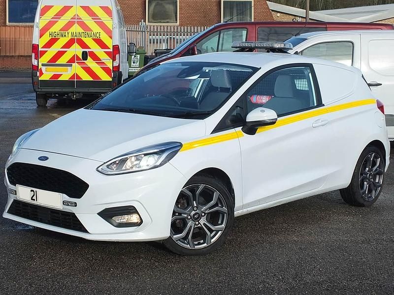 Used Ford Fiesta Sport 125 HP (91 kW) 2021 White Hatchback
